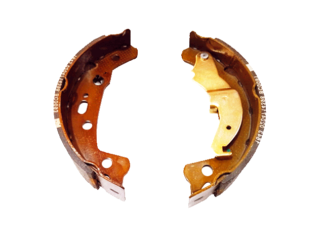 Left Side Brake Shoes for Piaggio Ape Calessino 2007-2012 and Ape Classic 2006-2023