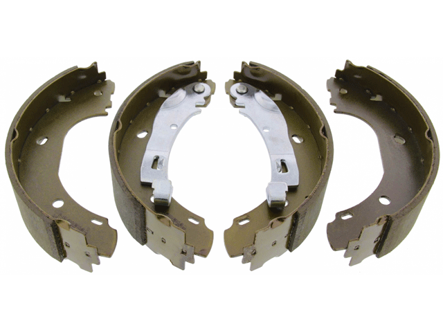 Rear Brake Shoe Kit for Piaggio Porter Maxxi (Dual Rear Wheel Model)